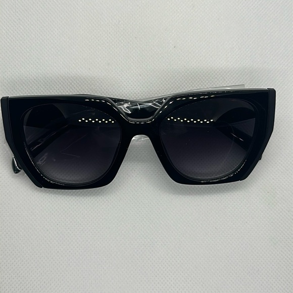 Cat Eye Women Sunglasses Retro Clear Gradient Shades UV400  display picture 2